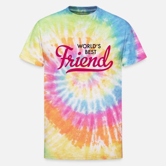 best friend' Unisex Tie Dye T-Shirt 